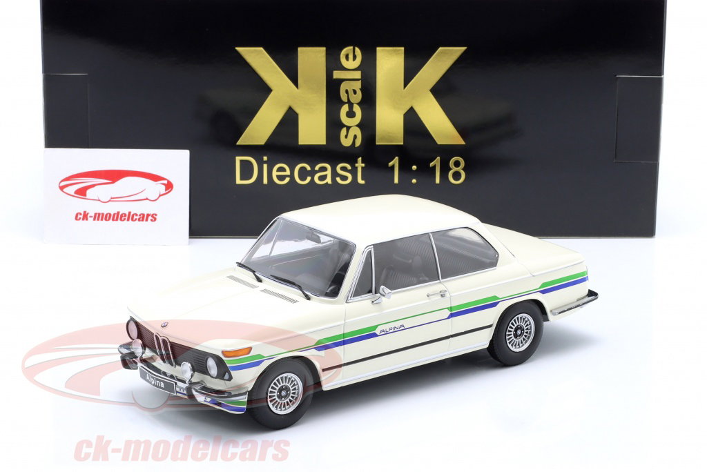 KK-Scale 1:18 BMW 2002 Alpina year 1974 white KKDC181321 model car