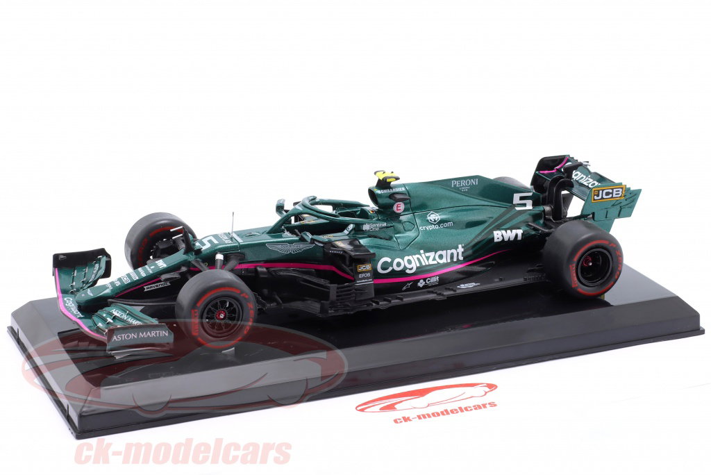 Premium Collectibles 1:24 S. Vettel Aston Martin AMR21 #5 2nd