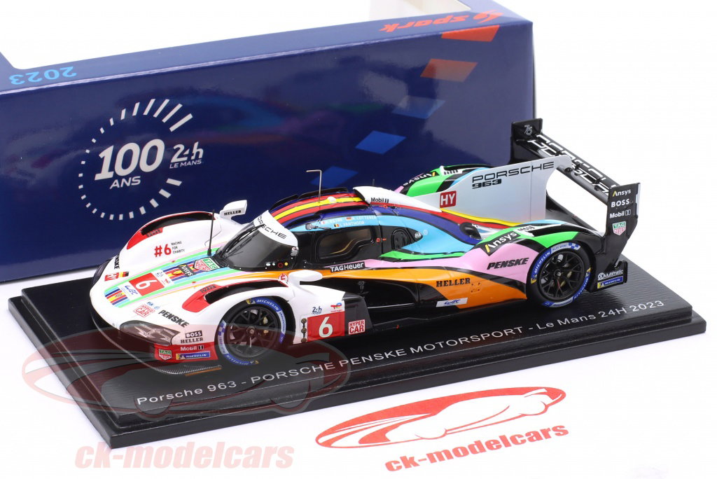 Spark 1:43 Porsche 963 #6 24h LeMans 2023 Porsche Penske