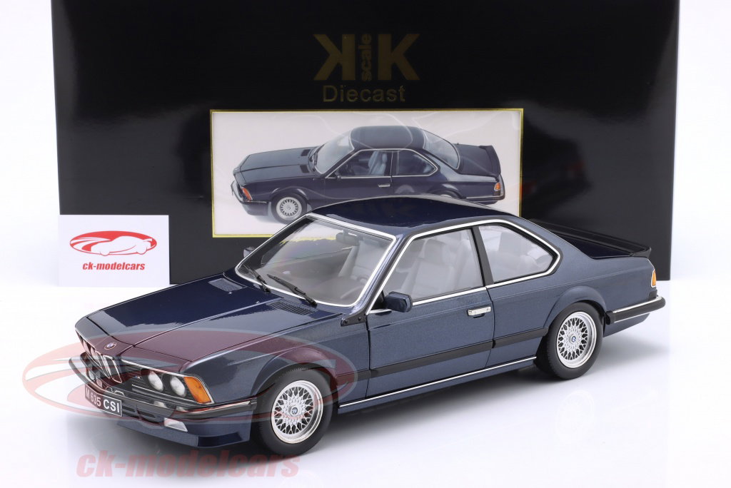 KK-Scale 1:12 BMW M635 CSI Year 1987 dark blue metallic KKDC120161