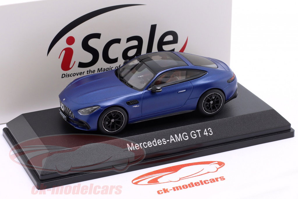 iScale 1:43 Mercedes-Benz AMG GT43 Year 2023 matte blue