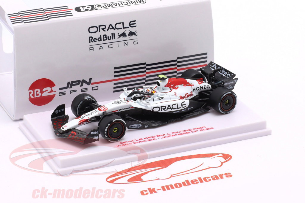 Minichamps 1:64 Yuki Tsunoda RB21 #22 Japan GP Formula 1 2025