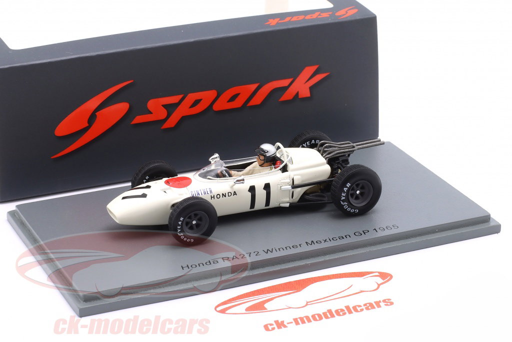 Spark 1:43 Richie Ginther Honda RA272 #11 Winner Mexico GP Formula