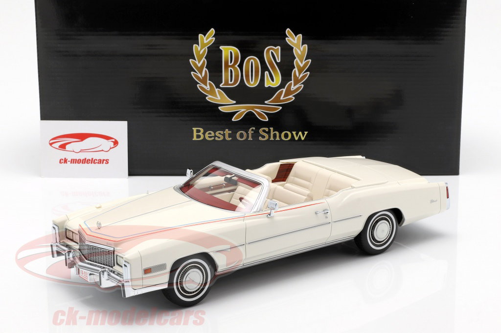 BoS-Models 1:18 Cadillac Eldorado Convertible Bicentennial year