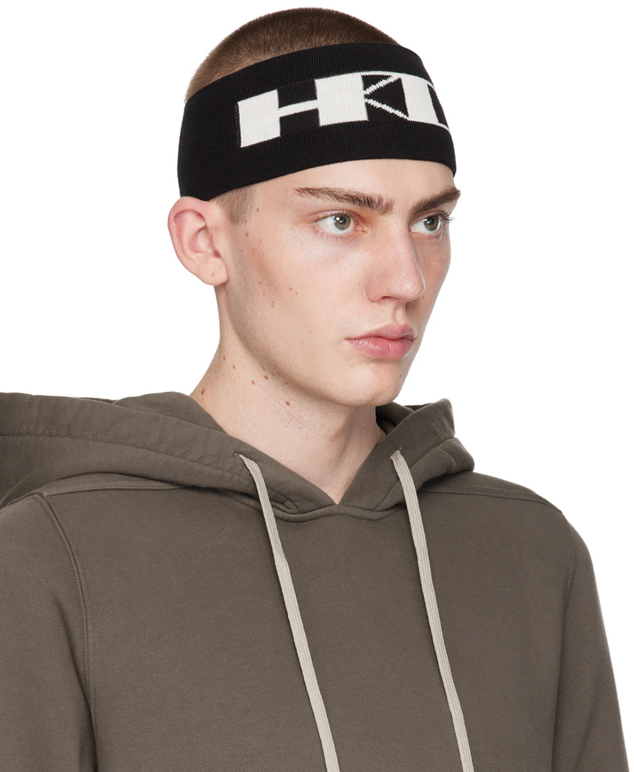 Rick Owens DRKSHDW Black 'HRDR' Headband Rick Owens Drkshdw