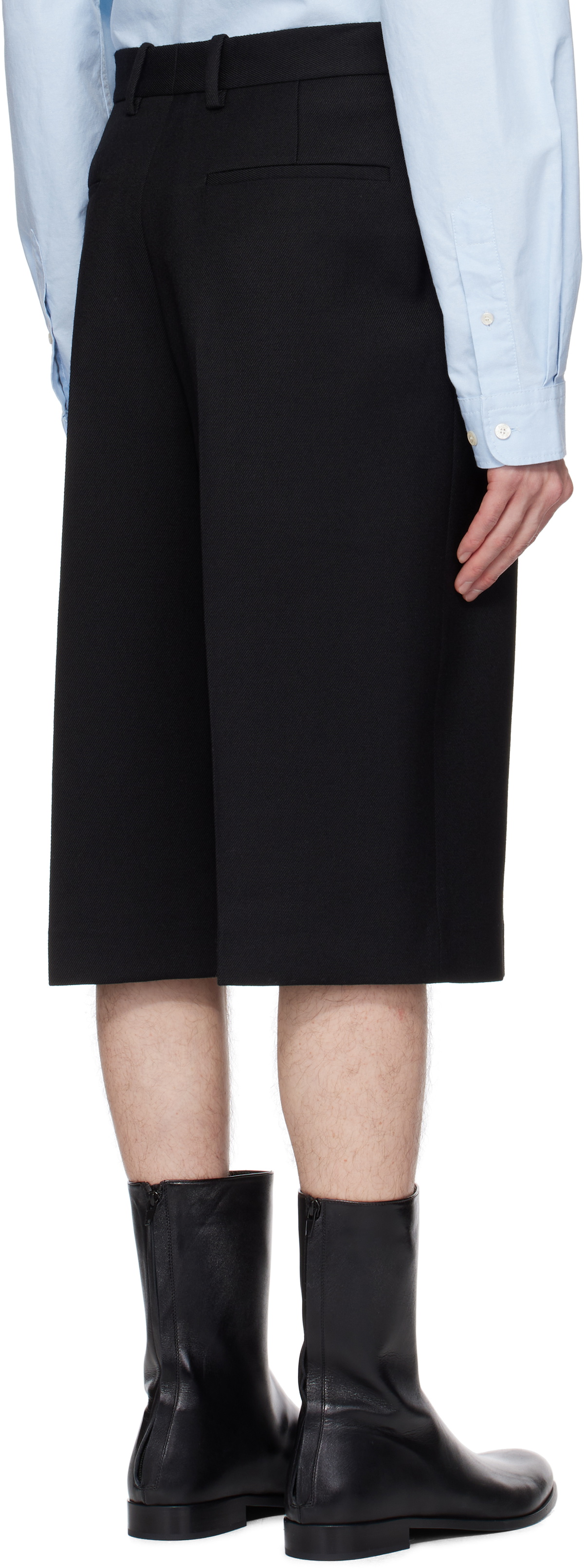 Acne Studios Black Tailored Shorts Acne Studios
