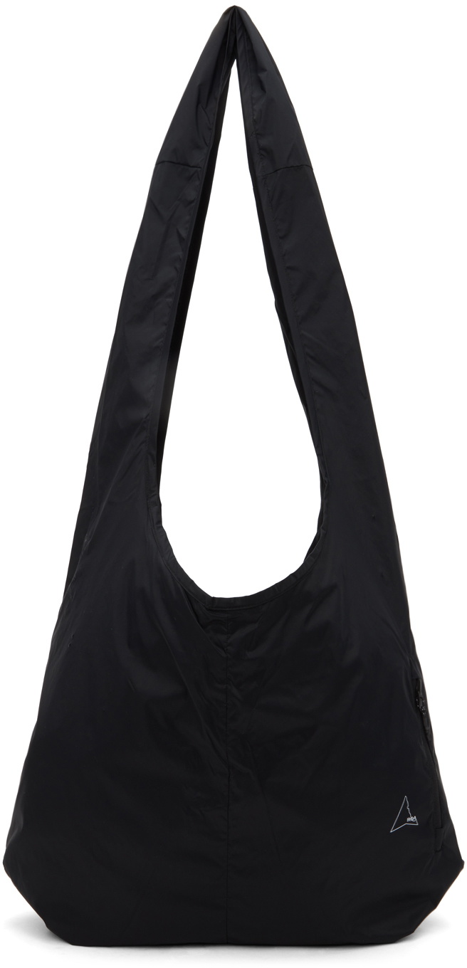 ROA Black Packable Shoulder Bag ROA