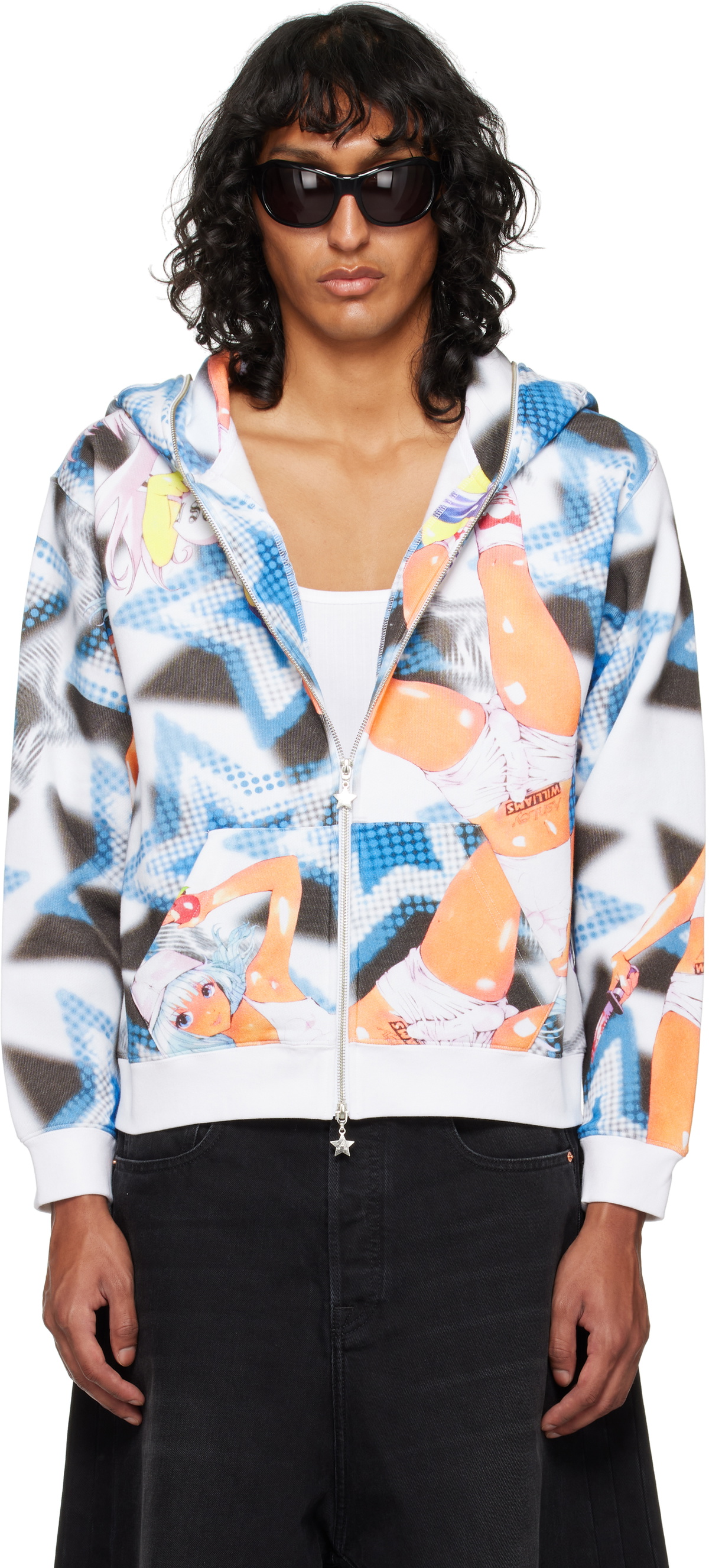 Ashley Williams Multicolor Manga Butterfly Hoodie Ashley Williams