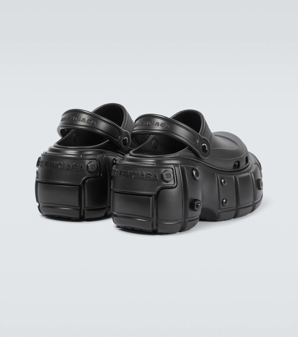 Balenciaga x Crocs HardCrocs platform sandals Balenciaga