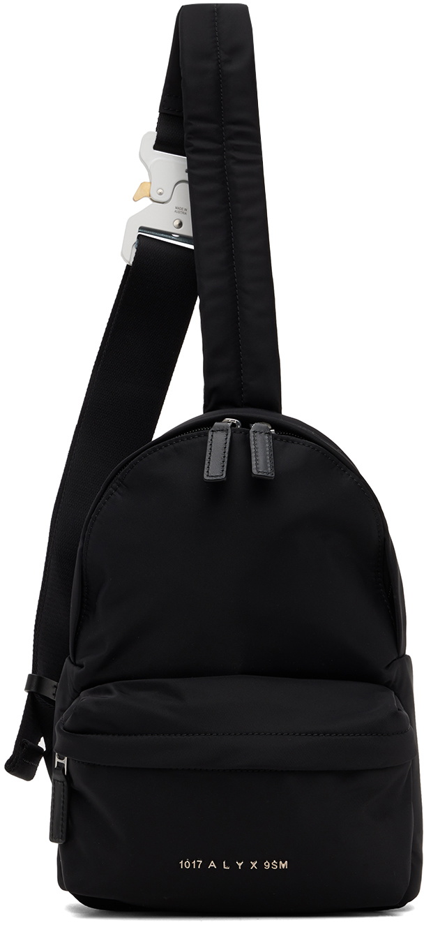 1017 ALYX 9SM Black Buckle Crossbody Backpack 1017 ALYX 9SM