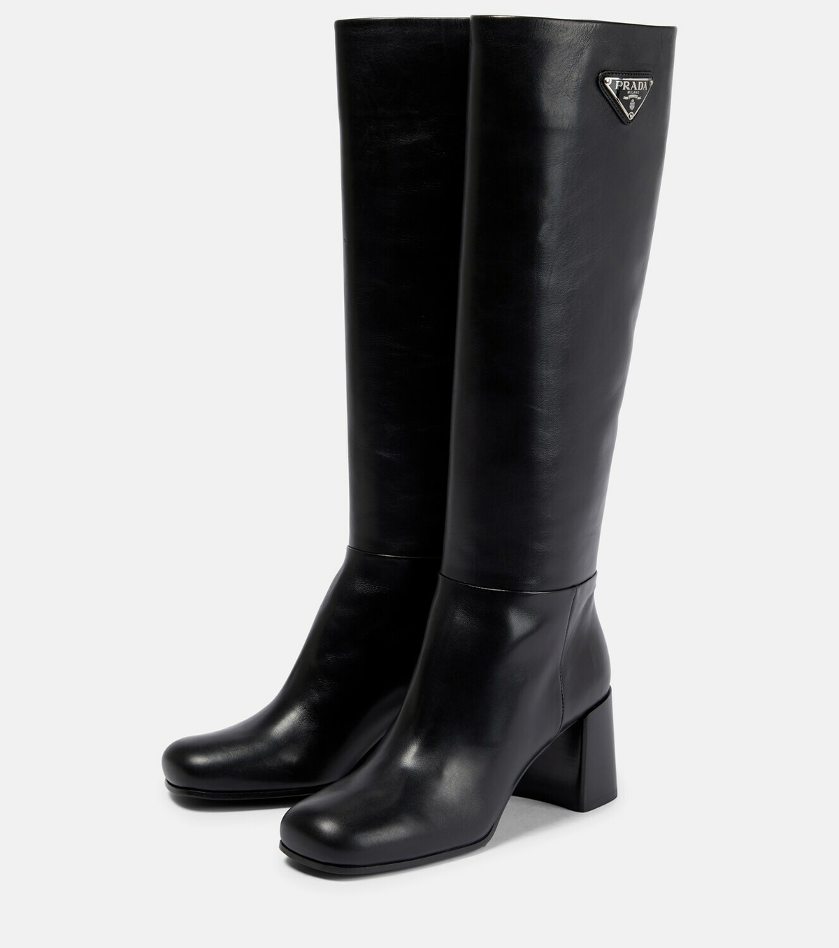 Prada Leather knee-high boots Prada