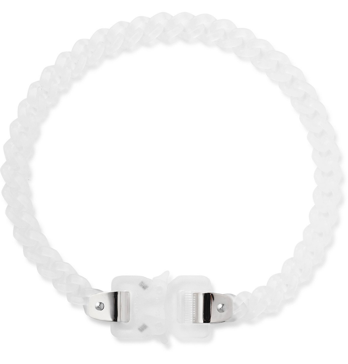 1017 ALYX 9SM - Transparent Chain Necklace - White 1017 ALYX 9SM