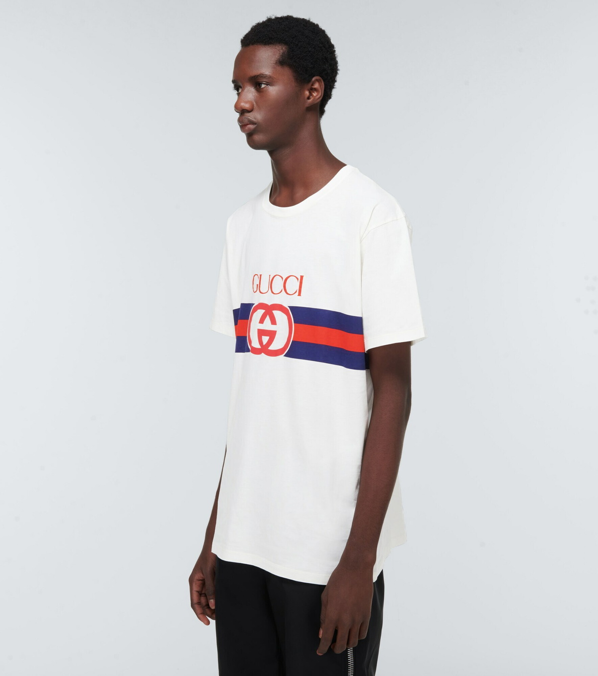 Gucci - Interlocking G cotton T-shirt Gucci