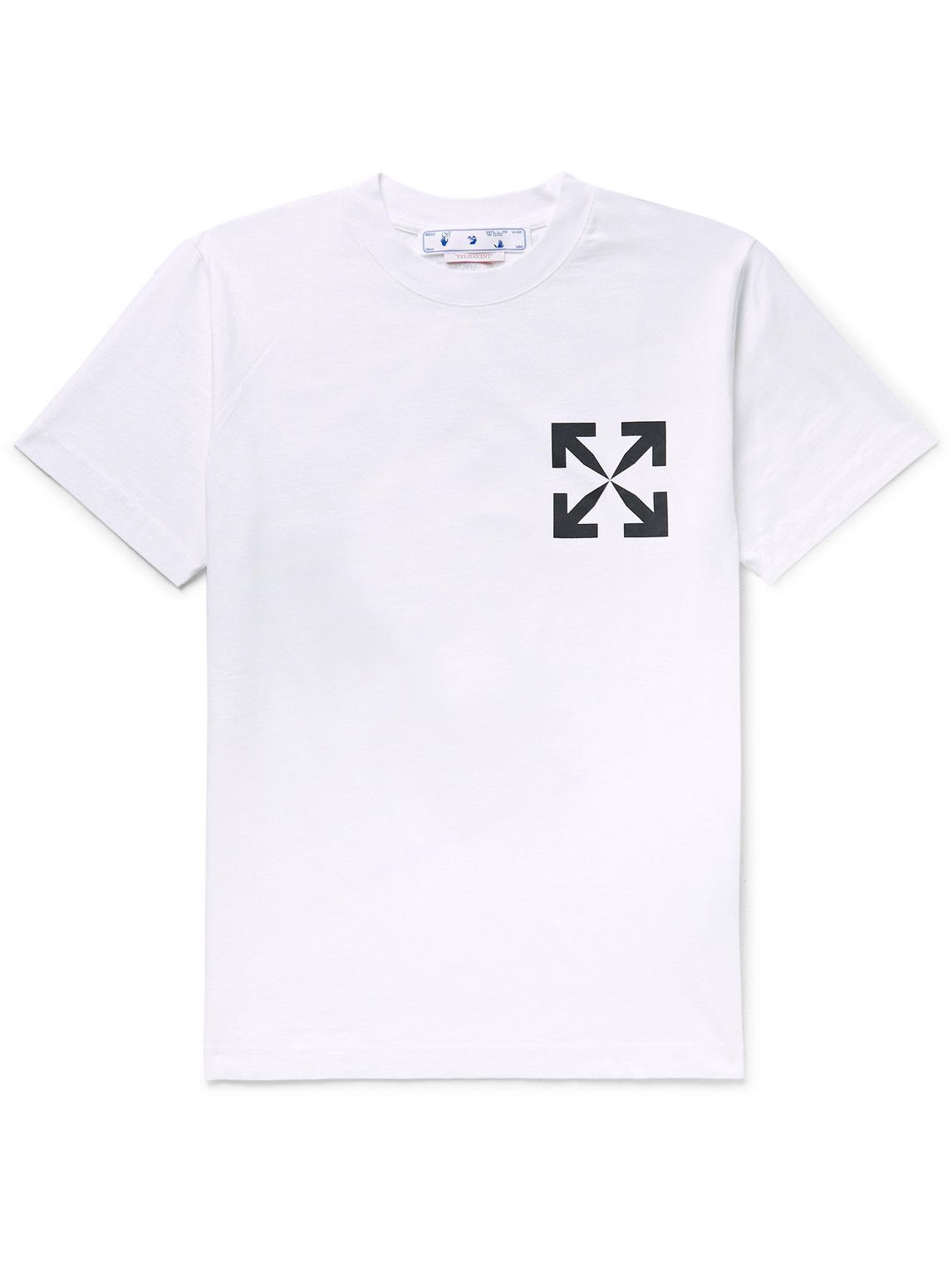 OFF－WHITE OFF-WHITE◇Tシャツ/XS/コットン/WHT オフホワイト Tシャツ