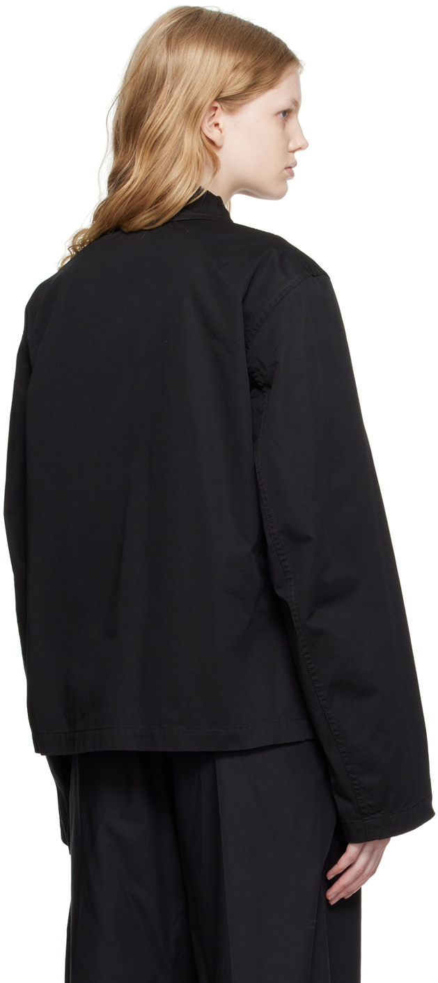 LEMAIRE Black Military Jacket Lemaire