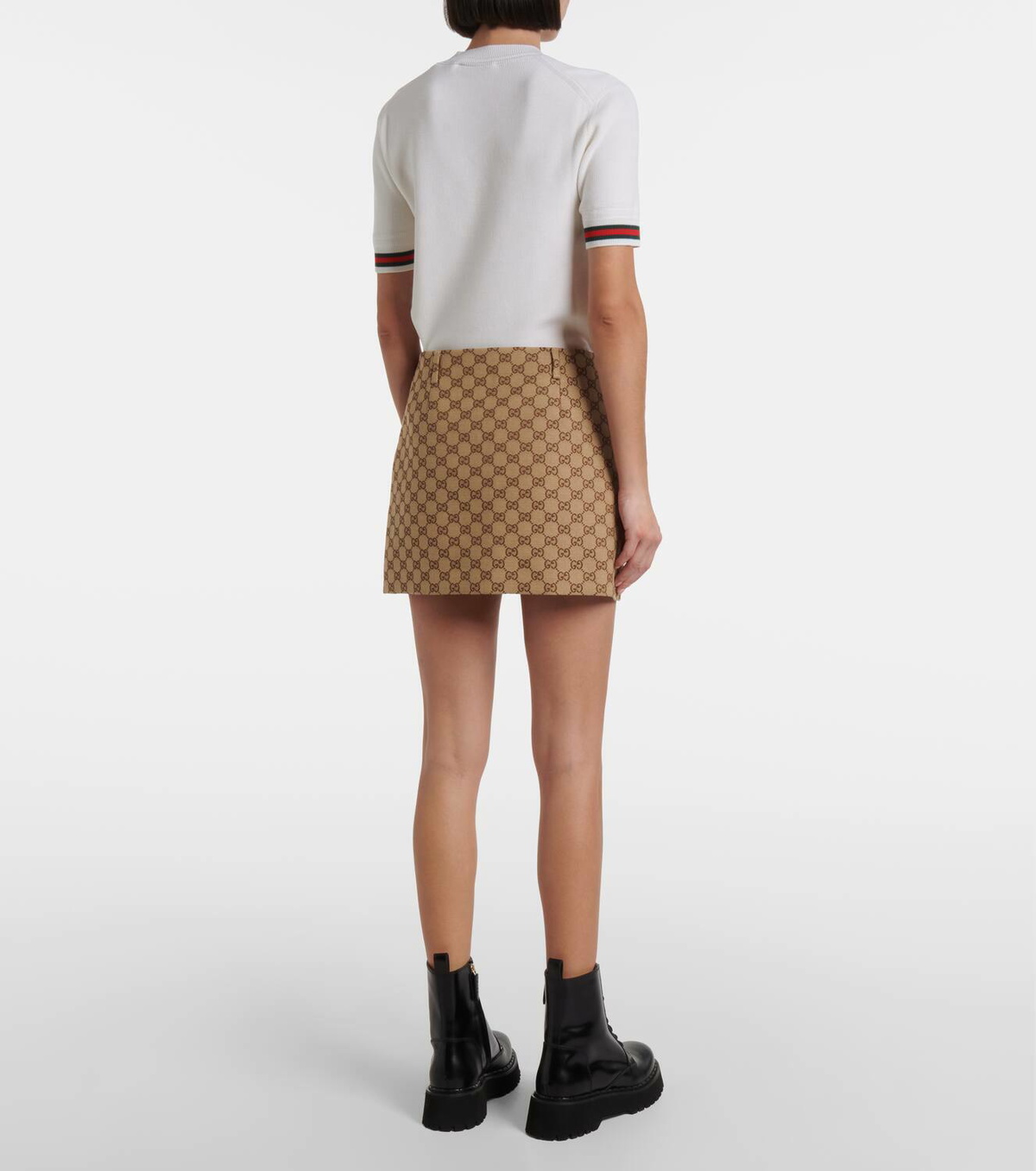 スカート GUCCI Dark Brown Mini Skirt 40 808272_ZKU09__01.jpg?quality=