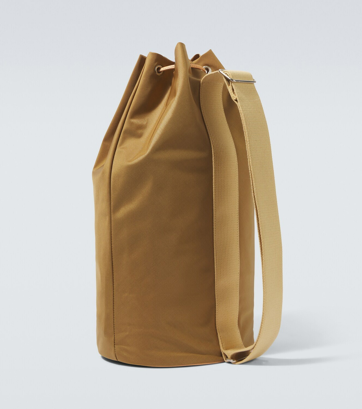 Auralee x Aeta leather-trimmed shoulder bag Auralee