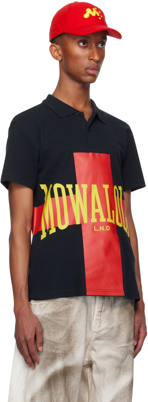 Mowalola Navy Mowaland Polo Mowalola