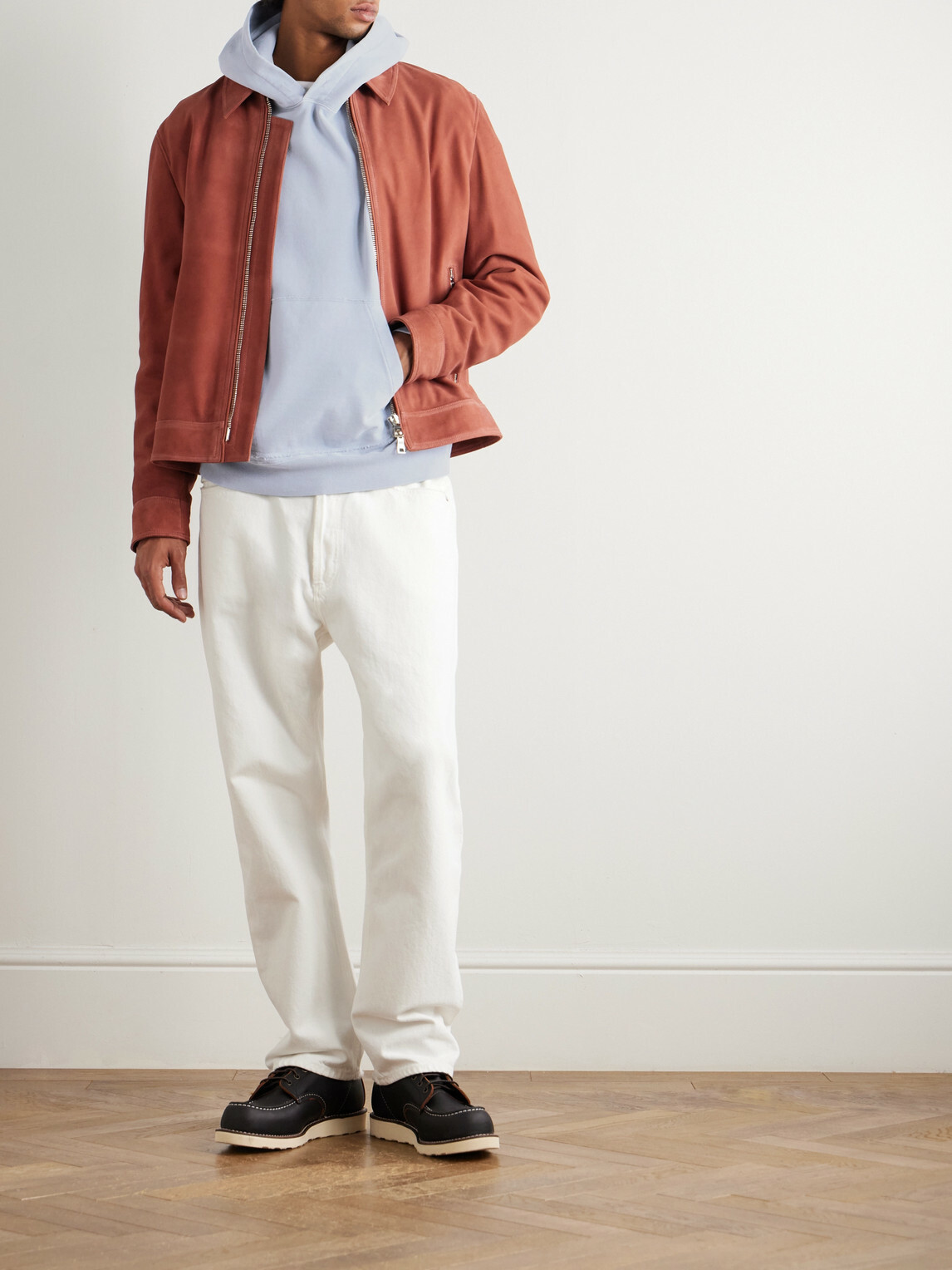 Remi Relief - Cotton-Jersey Hoodie - Blue Remi Relief