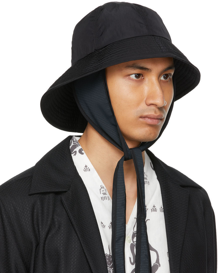 Sasquatchfabrix. Black Ear Muff Bucket Hat Sasquatchfabrix