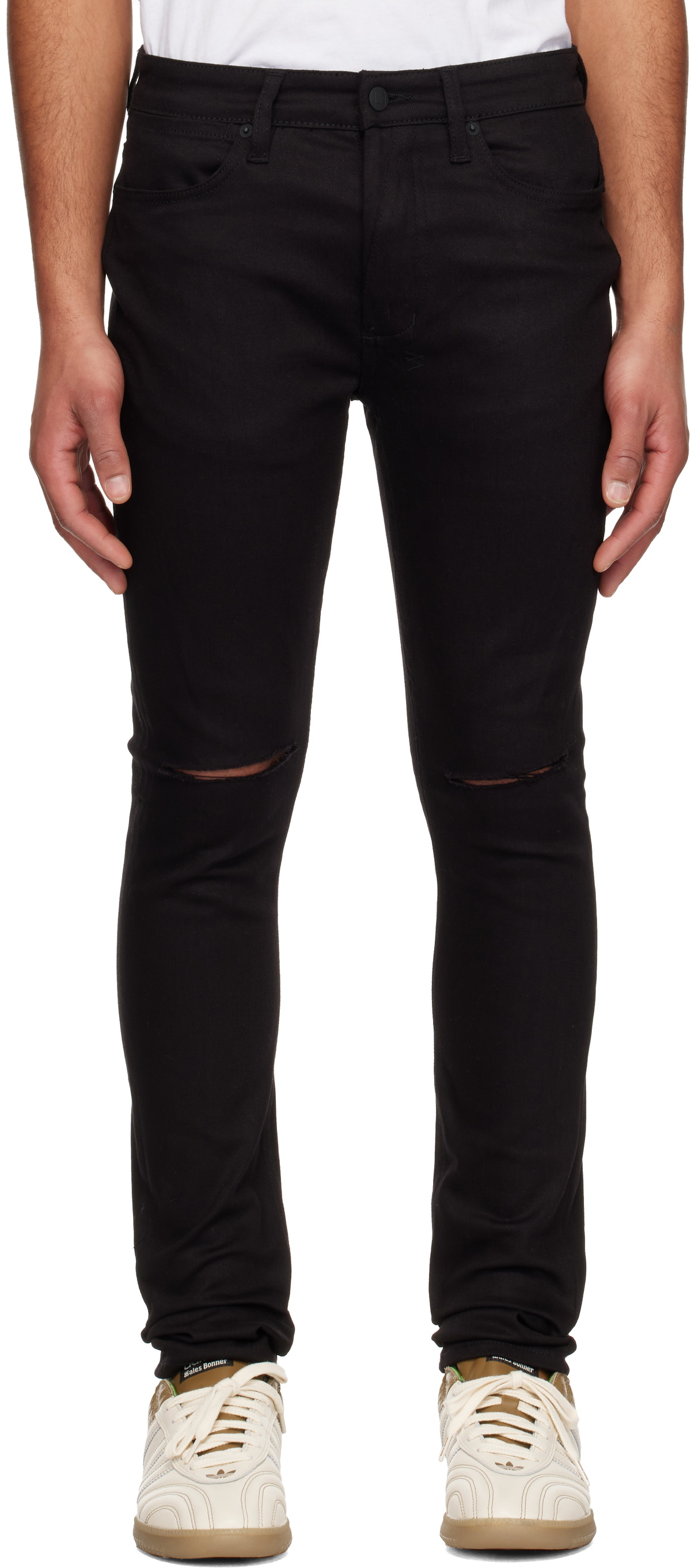 Ksubi Black Van Winkle Ace Slice Jeans Ksubi