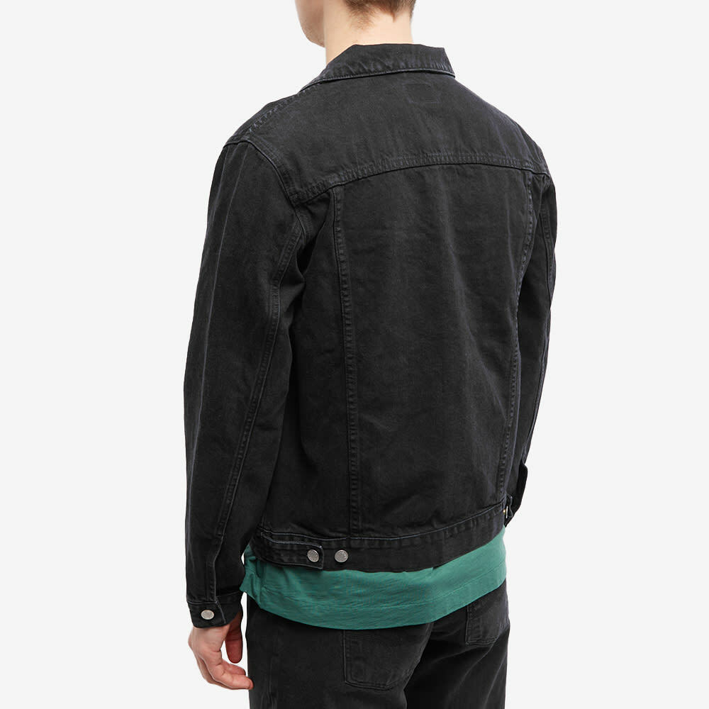 Nudie Jeans Co Men's Nudie Robby Denim Jacket in Vintage Black