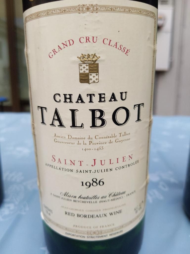 1988 Château Talbot - CellarTracker