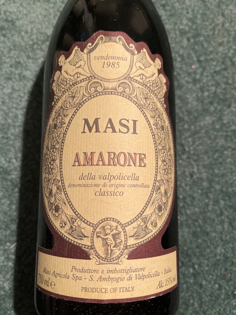 1985 Masi Recioto della Valpolicella Amarone Classico - CellarTracker
