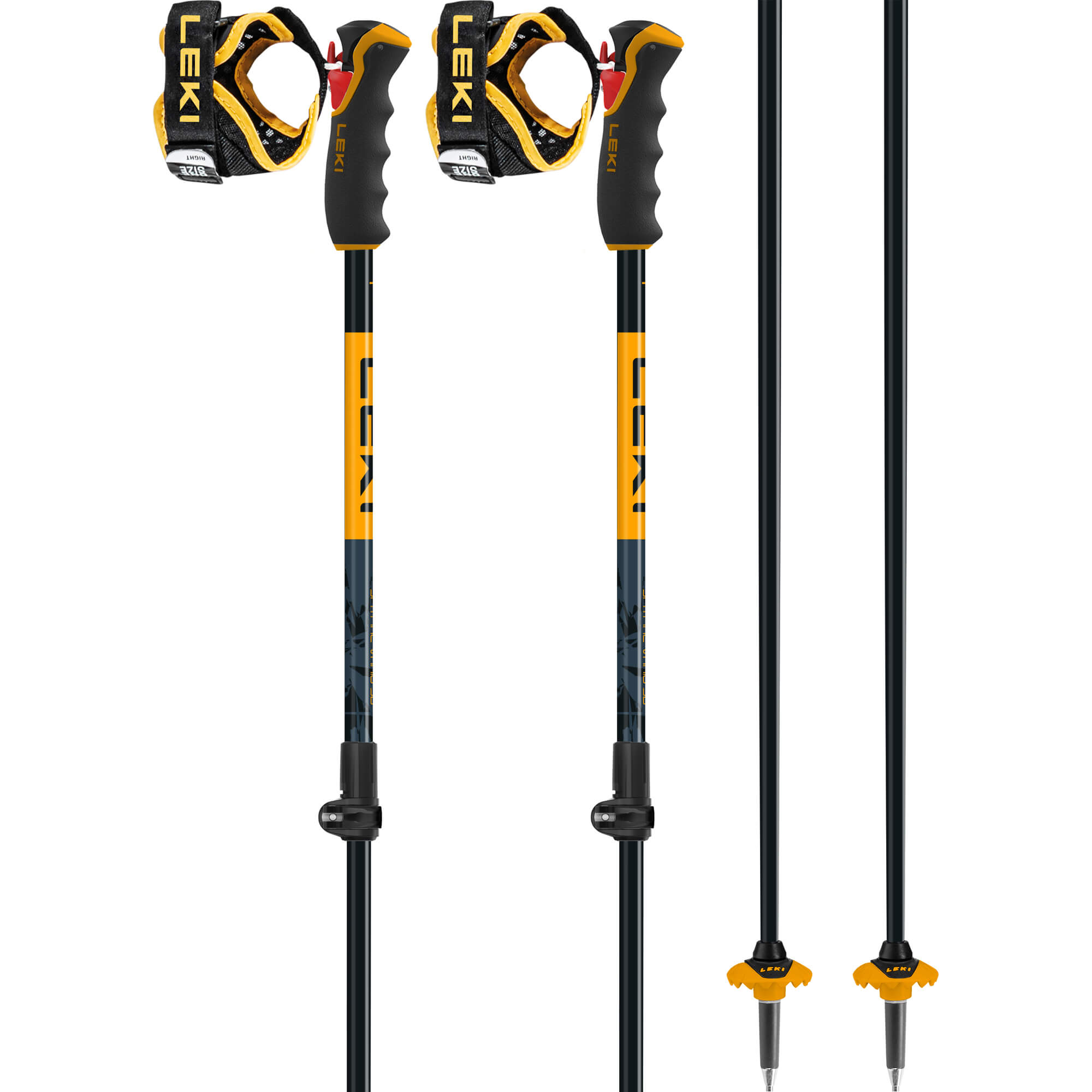 Leki Spitfire Vario 3D Ski Poles | Absolute-Snow