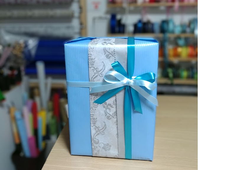 基本の合わせ包み(キャラメル包み)ラッピング体験】自分でラッピング