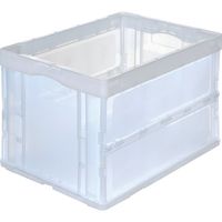 折りたたみコンテナ】 アスクル 「現場のチカラ」 ペタンコO-50B 50L