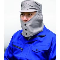 日本光器製作所 溶接頭巾 天丸グレー3号 211-1012（直送品） - アスクル
