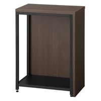 無印良品 木製サイドテーブルベンチ 板座 節あり ウォールナット材