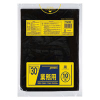 日本サニパック 業務用 特厚 ポリ袋 黒 45L 厚さ:0.050（10枚入