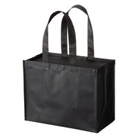 今村紙工 600デニールポリエステルバッグ 黒 A3ヨコ 幅450×高さ320