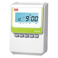 マックス タイムレコーダ（下取りキット付き） ER-80SUW（SK） - アスクル