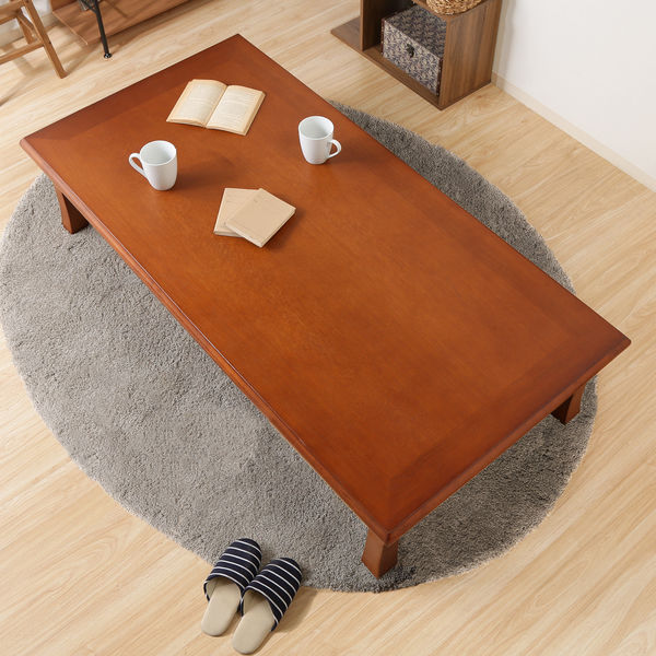 不二貿易 折脚和風座卓 TLMー15075 幅1500×奥行750×高さ340mm