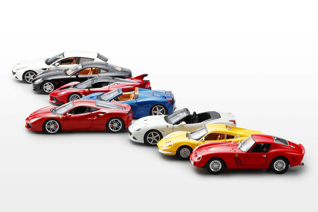 フェラーリ」の希少なダイキャストモデルをお届け！デアゴスティーニ