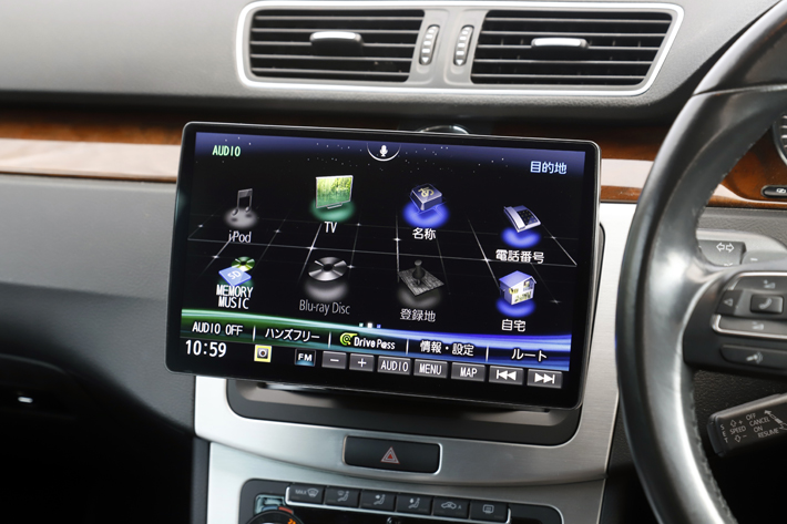 大画面10インチがやってきた！ Panasonic ストラーダF1X(CN-F1X10BD)を