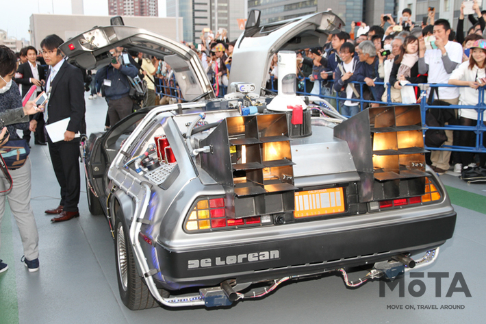 バック・トゥ・ザ・フューチャー2』仕様を再現！？ ゴミを燃料に走る