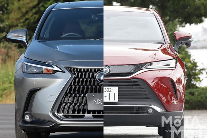 ハリアーの最上級グレードと新型NXのベースグレード比較】内装の質感