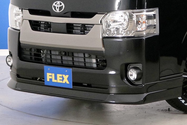 ハイエースをスタイリッシュに仕上げるオリジナルパーツ「Delfino Line