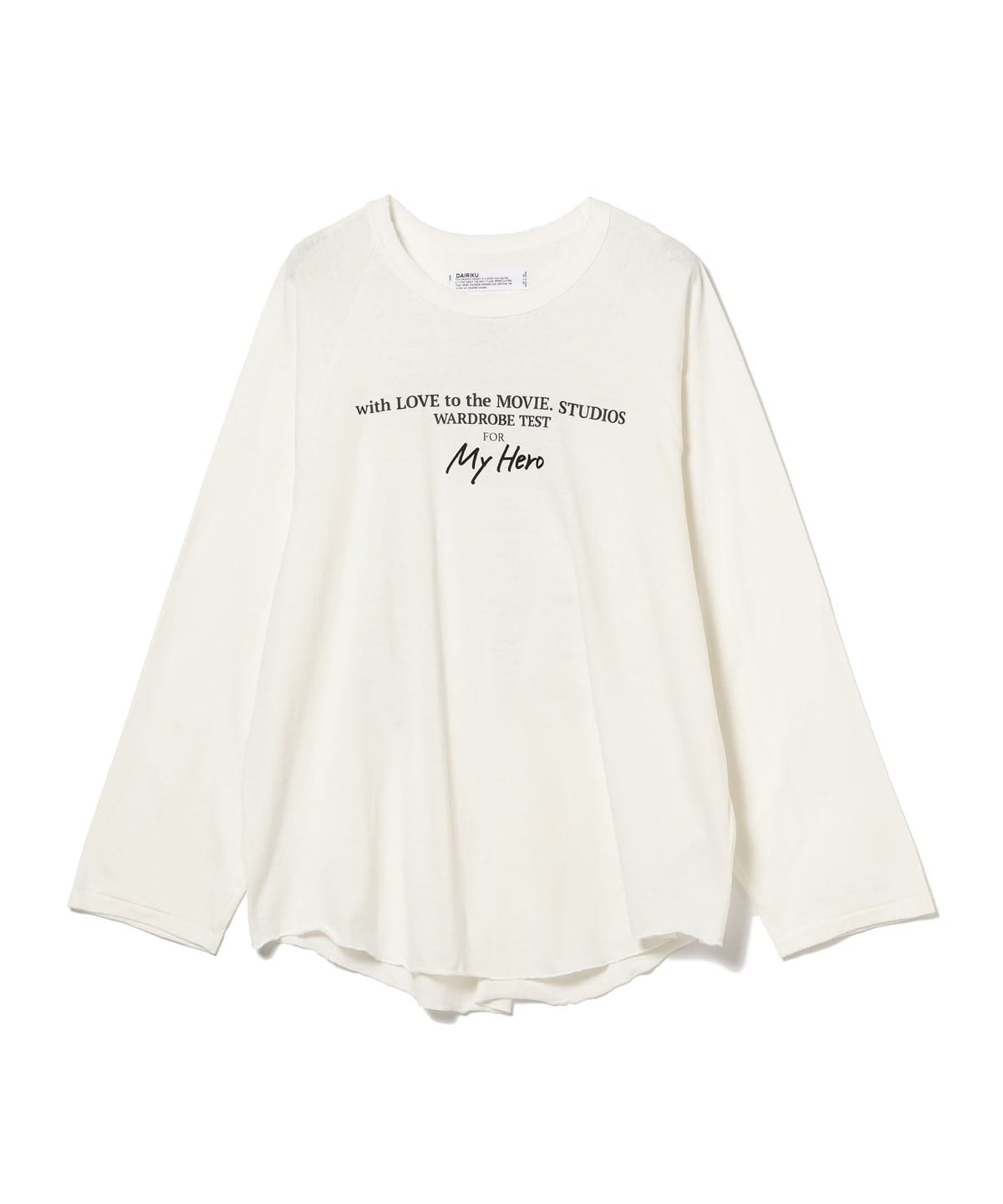 BEAMS（ビームス）DAIRIKU / Tour Big Raglan Tee（Tシャツ