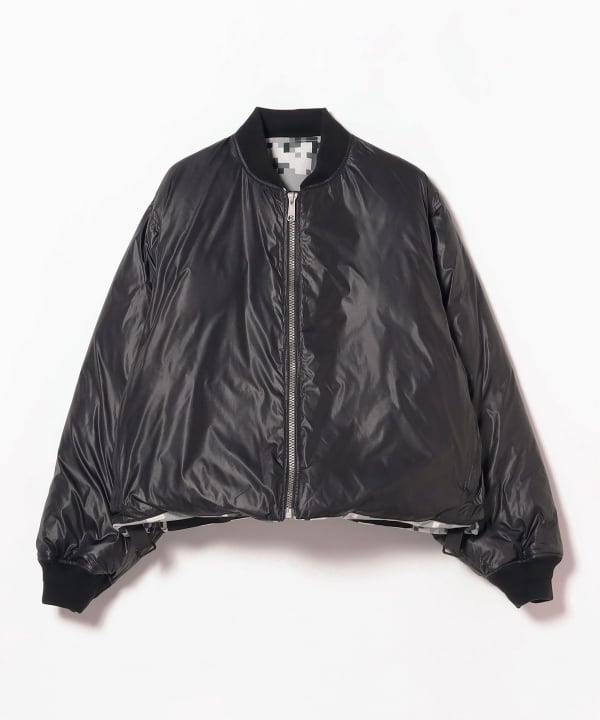 BEAMS（ビームス）リバーシブル ダウン フライトジャケット（ブルゾン