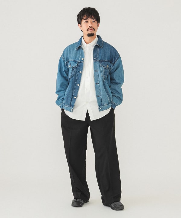 BEAMS（ビームス）クレイジー トラッカージャケット（ブルゾン