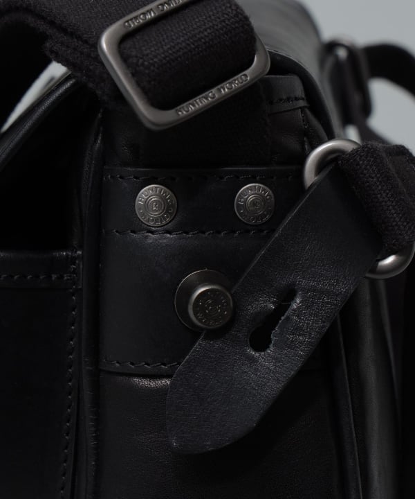 BEAMS F（ビームスF）【別注】HUNTING WORLD / レザー キャリーオール