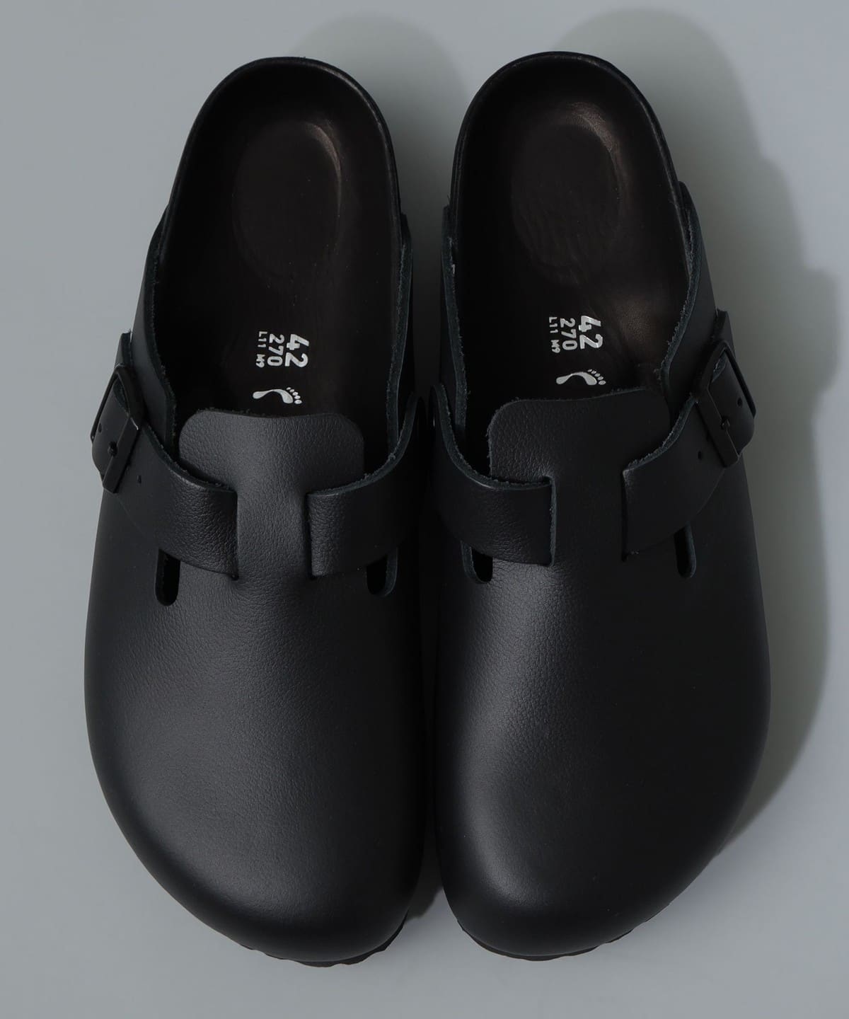 BEAMS F（ビームスF）BIRKENSTOCK / BOSTON EXQUISITE レザーサンダル