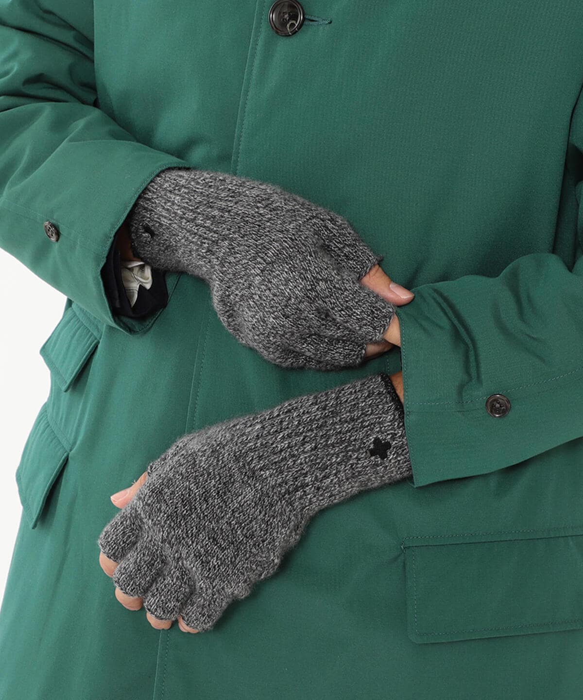 BEAMS PLUS Fingerless BEAMS PLUS (fashion accessories, gloves) for
