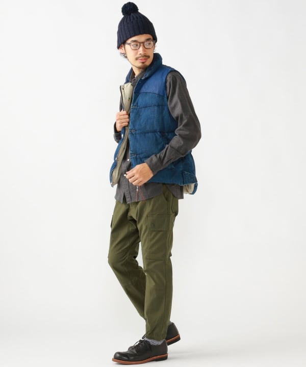 BEAMS PLUS（ビームス プラス）【別注】REMI RELIEF / Denim Down Vest