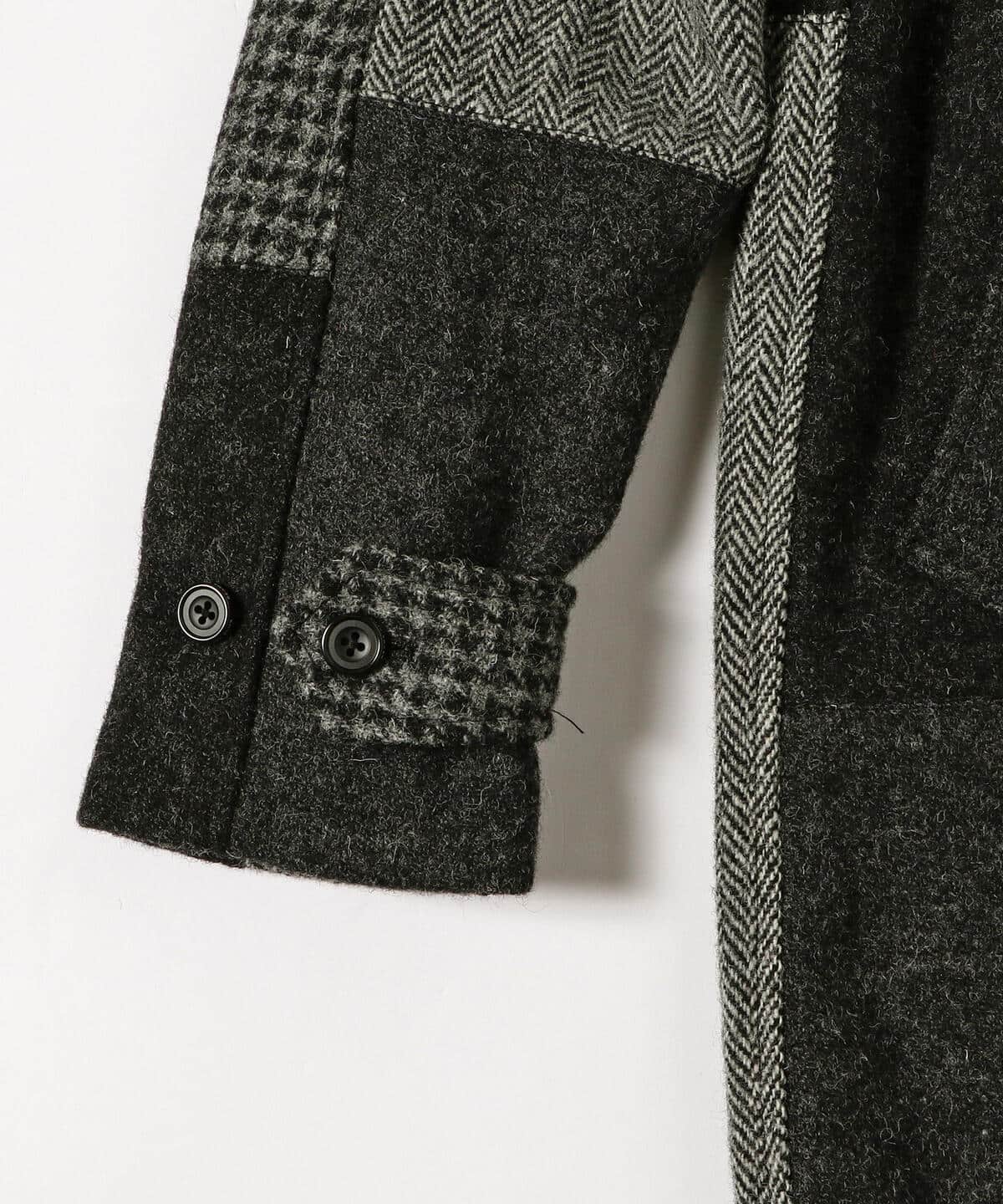 BEAMS PLUS（ビームス プラス）Bal Collar Coat Harris Tweed